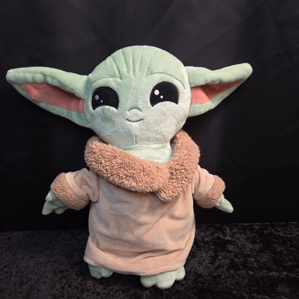 The Big One Mint Green and Tan Plush Baby Alien